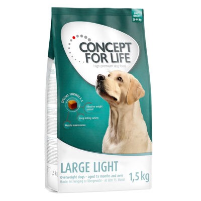 6kg Concept for Life Large Light száraz kutyatáp - Kisállat kiegészítők webáruház - állateledelek