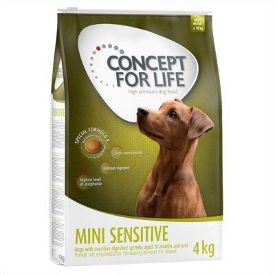 8kg Concept for Life Mini Sensitive száraz kutyatáp - Kisállat kiegészítők webáruház - állateledelek