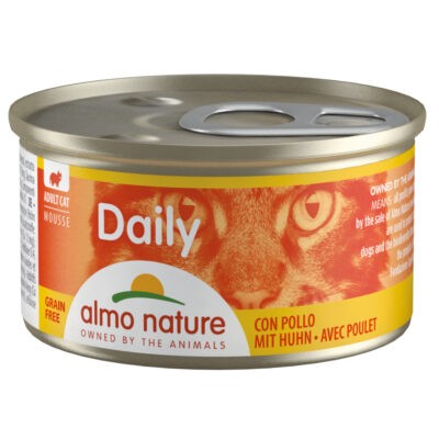 Almo Nature Daily Menu gazdaságos csomag 24 x 85 g - Csirke mousse - Kisállat kiegészítők webáruház - állateledelek