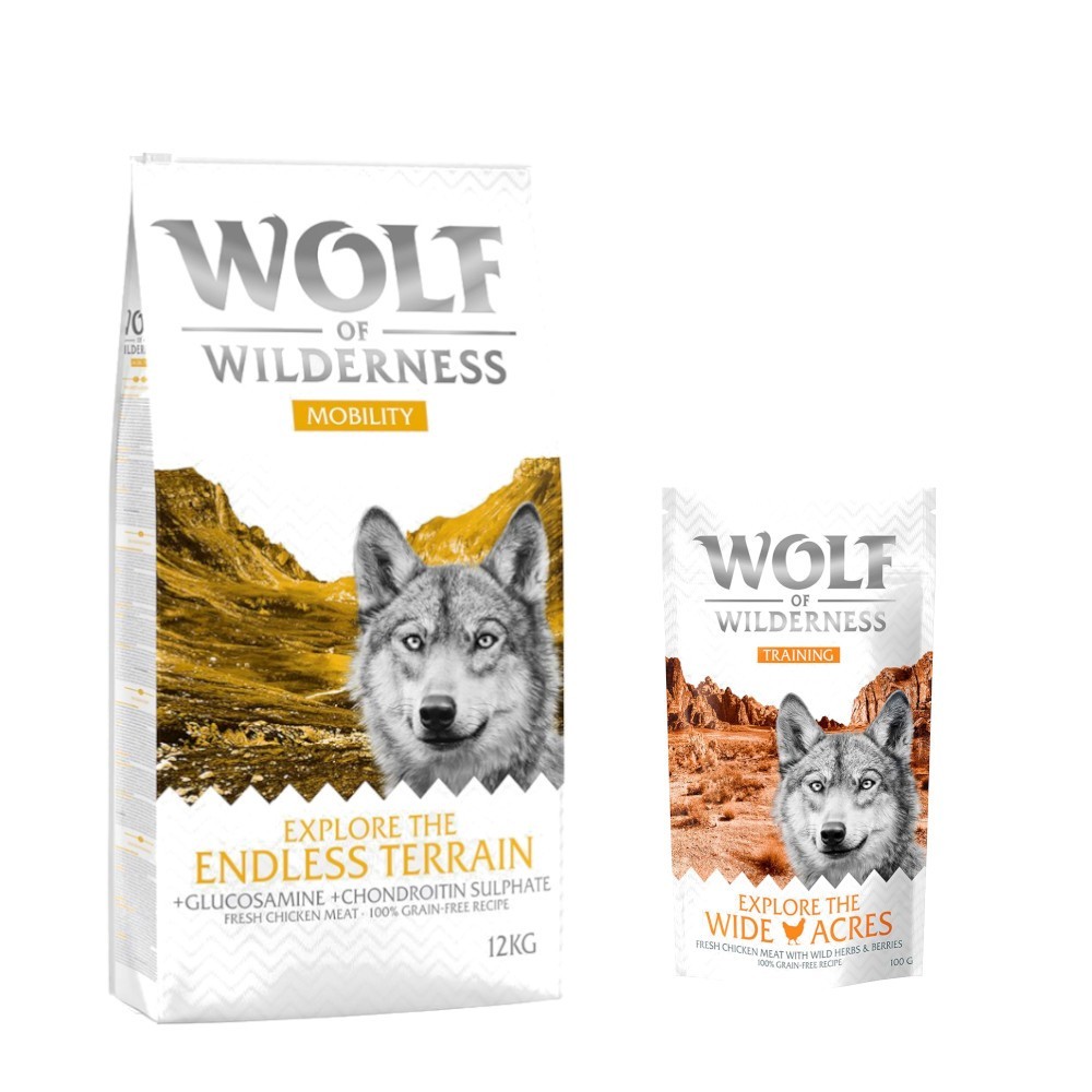 12 kg Wolf of Wilderness száraz kutyatáp + “Explore the Wide Acres” csirke 100 g kutyasnack ingyen! - "Explore The Endless Terrain" - Mobility - Kisállat kiegészítők webáruház - állateledelek