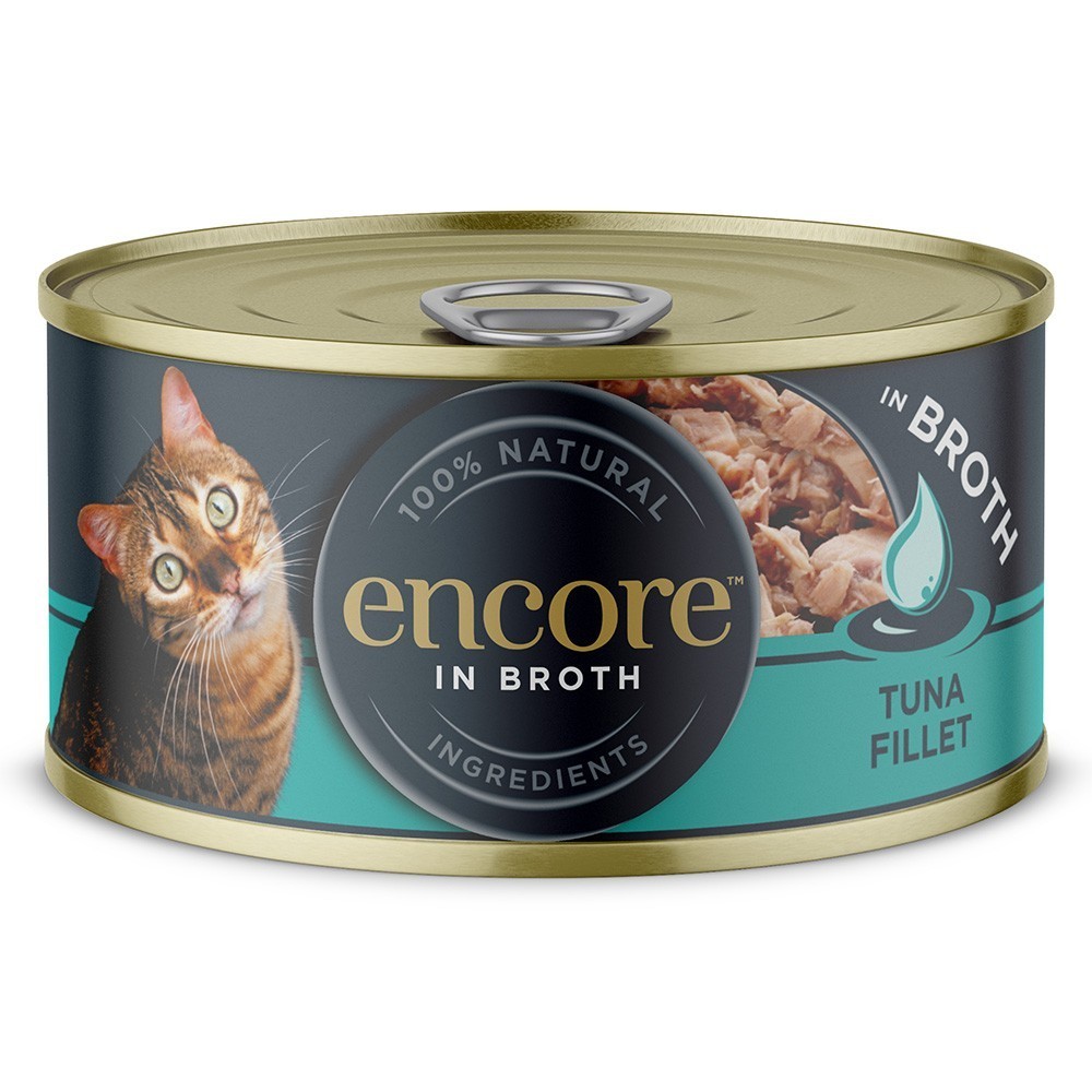 48x70g Encore Tonhalfilé konzerv nedves macskatáp - Kisállat kiegészítők webáruház - állateledelek