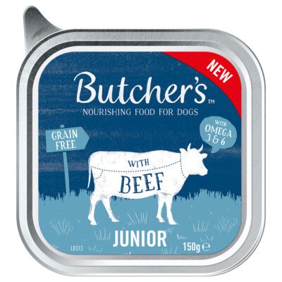 24x150g Butcher's Original Junior marha nedves kutyatáp - Kisállat kiegészítők webáruház - állateledelek