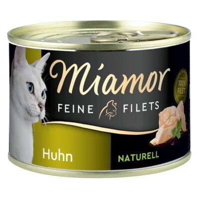 Miamor Naturelle finom filék próbacsomag 12 x 156 g - Vegyes csomag - Kisállat kiegészítők webáruház - állateledelek