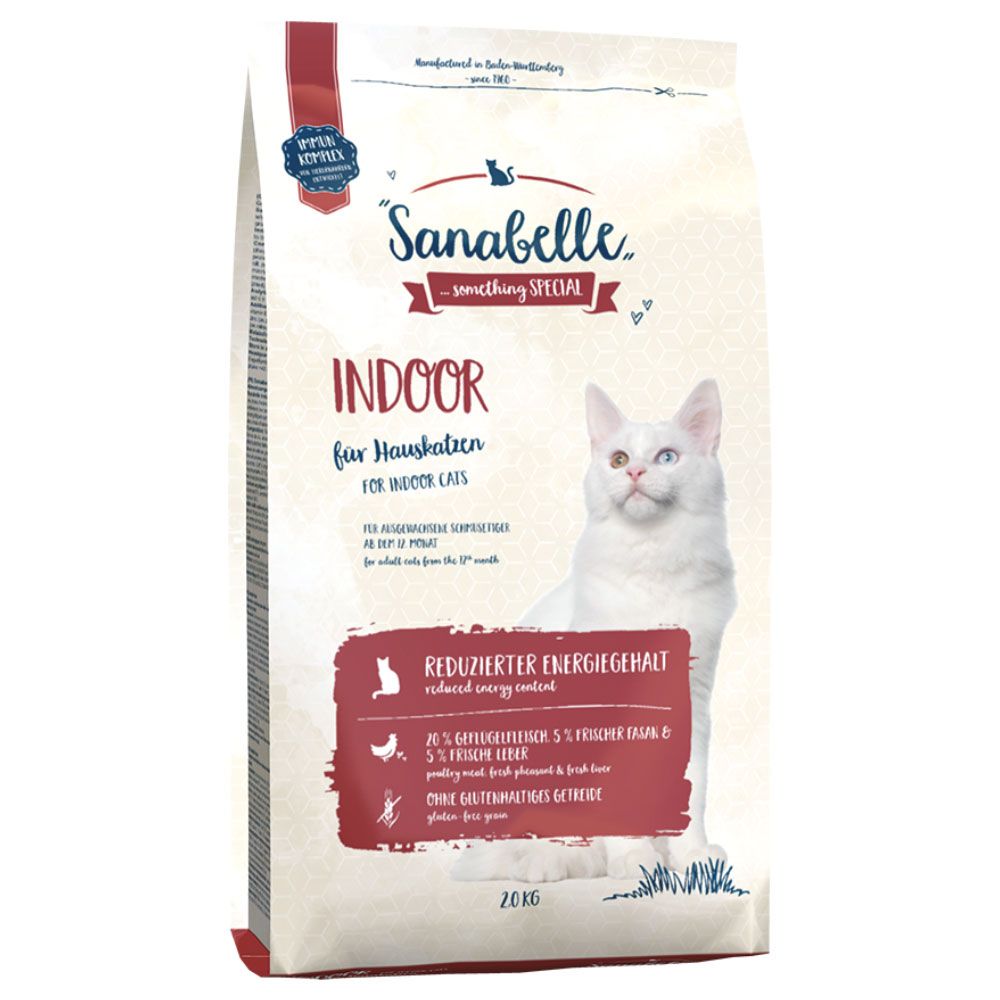 2kg Sanabelle Indoor száraz macskatáp - Kisállat kiegészítők webáruház - állateledelek