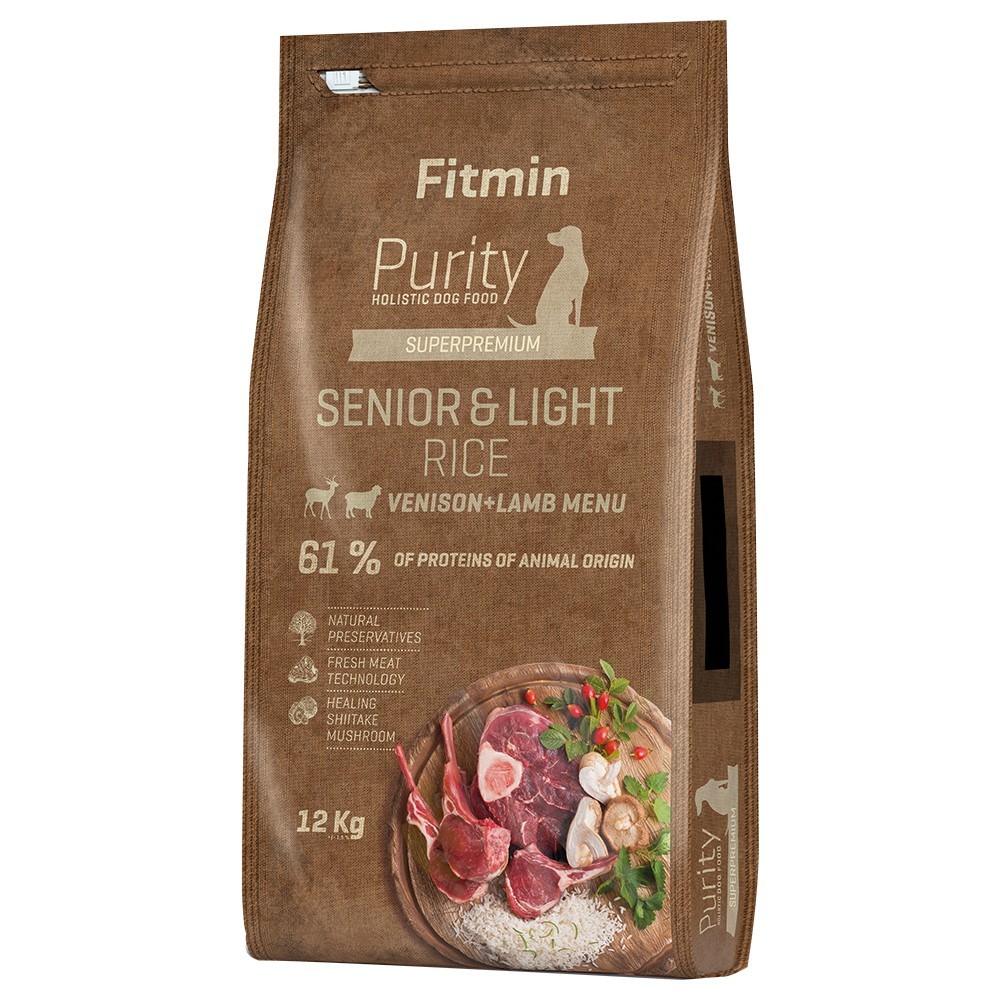 12kg Fitmin Purity Senior & Light rizs