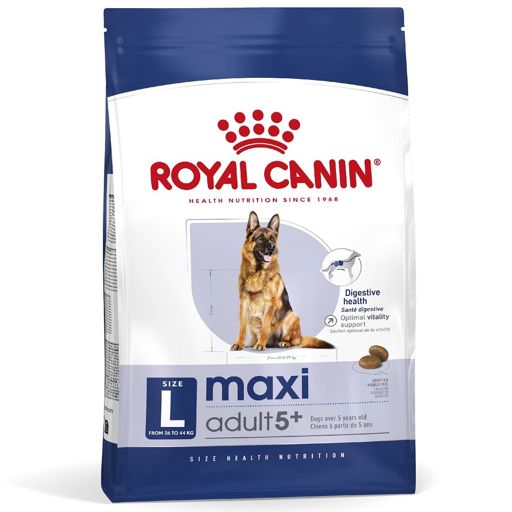 15kg Royal Canin Maxi Mature Adult 5+ száraz kutyatáp - Kisállat kiegészítők webáruház - állateledelek