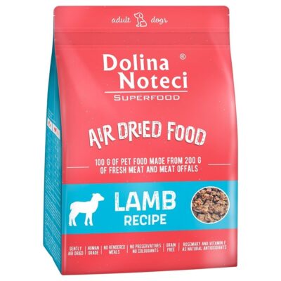 2x1kg Dolina Noteci Superfood Adult bárány száraz kutyatáp - Kisállat kiegészítők webáruház - állateledelek