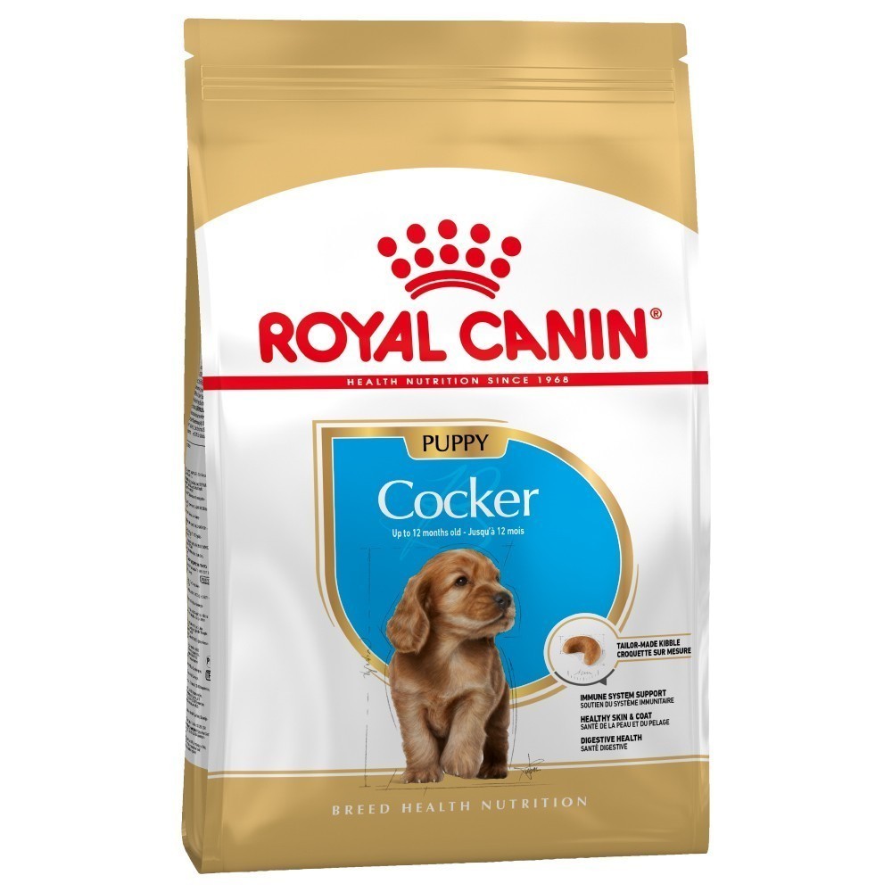 3 kg Royal Canin Cocker Spániel Puppy száraz kutyatáp - Kisállat kiegészítők webáruház - állateledelek