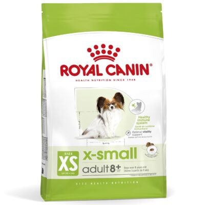 2x3kg Royal Canin X-Small Adult 8+ száraz kutyatáp - Kisállat kiegészítők webáruház - állateledelek