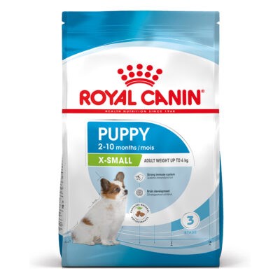 2x3kg Royal Canin X-Small Puppy száraz kutyaeledel - Kisállat kiegészítők webáruház - állateledelek