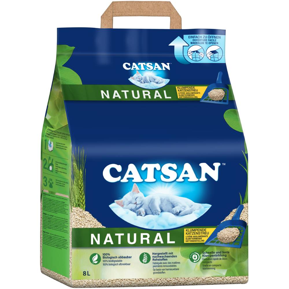 8l Catsan Natural macskaalom - Kisállat kiegészítők webáruház - állateledelek