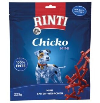 4x225g Rinti Extra Chicko Mini kacsa rágócsíkok kutyasnack - Kisállat kiegészítők webáruház - állateledelek