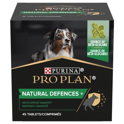 67g (45 db) PURINA PRO PLAN Dog Adult Natural Defences Supplement tabletta táplálékkiegészítő kutyáknak - Kisállat kiegészítők webáruház - állateledelek