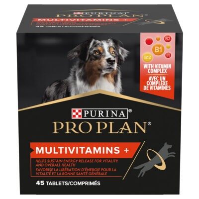 67g (45db) PURINA PRO PLAN Dog Adult Multivitamin Supplement tabletta táplálékkiegészítő eledel kutyáknak - Kisállat kiegészítők webáruház - állateledelek