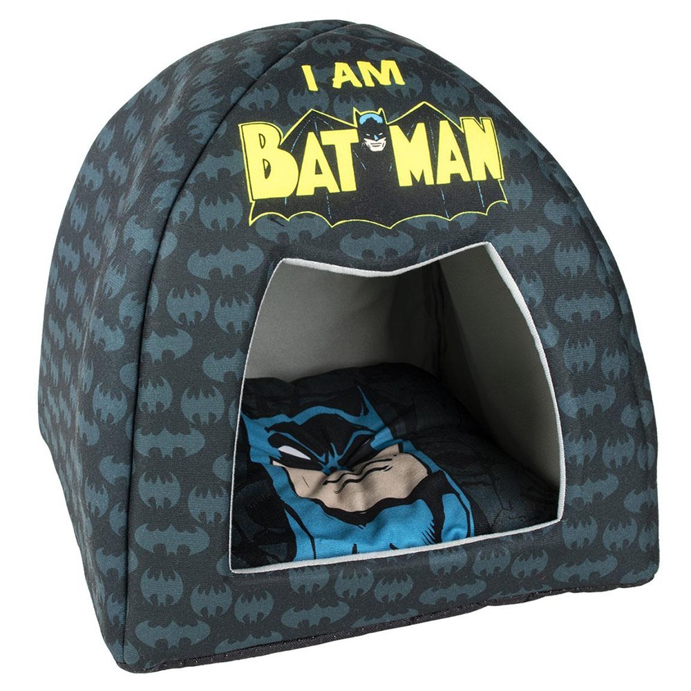 Cerdá Barlangi ágy Batman 38x38x40cm macska - Kisállat kiegészítők webáruház - állateledelek