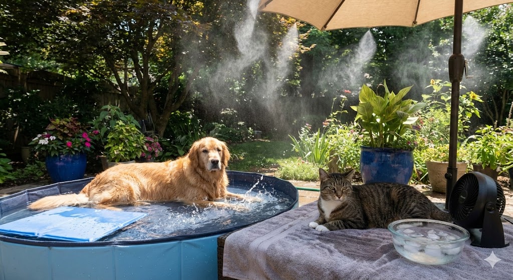 Hogyan hűtsük a kisállatokat a nyári forróságban