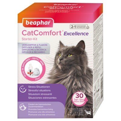 beaphar CatComfort® Excellence kezdőszett párologtató +flakon macskáknak - Kisállat kiegészítők webáruház - állateledelek