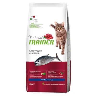 2x10kg Natural Trainer Adult tonhal száraz macskatáp - Kisállat kiegészítők webáruház - állateledelek