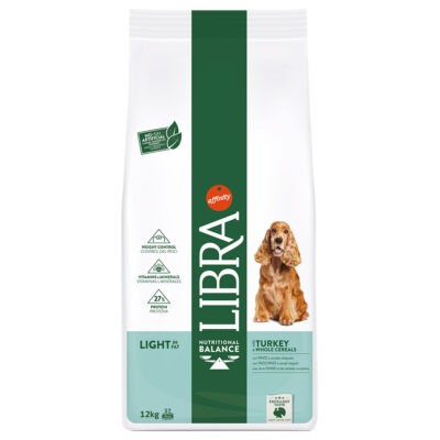 2x12kg  Libra Dog Light pulyka száraz kutyatáp - Kisállat kiegészítők webáruház - állateledelek