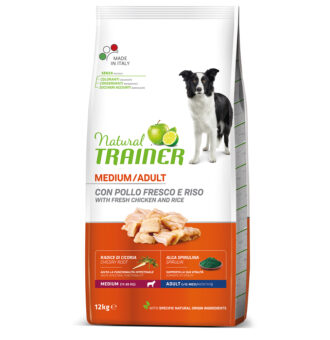 2x12kg Nova Foods Trainer Natural Medium csirke