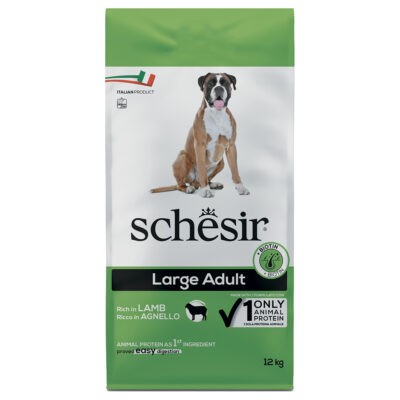 2x12kg Schesir Dog Large Adult bárány száraz kutyatáp - Kisállat kiegészítők webáruház - állateledelek