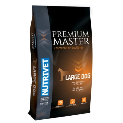 2x15kg Nutrivet Premium Master Large Dog - Száraz kutyaeledel - Kisállat kiegészítők webáruház - állateledelek