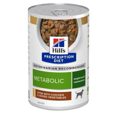 354g Hill's Prescription Diet Metabolic Ragout csirke & zöldség nedves kutyatáp - Kisállat kiegészítők webáruház - állateledelek