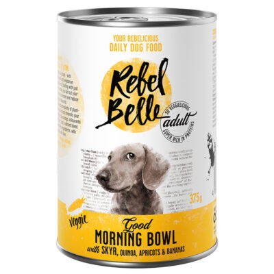 24x375g Rebel Belle Adult Good Morning Bowl - veggie nedves kutyatáp 20+4 ingyen - Kisállat kiegészítők webáruház - állateledelek