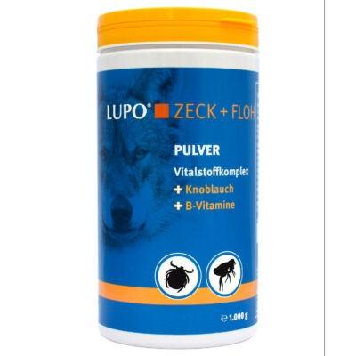 2x1000g LUPO Zeck + Floh táplálékiegészítő macskáknak