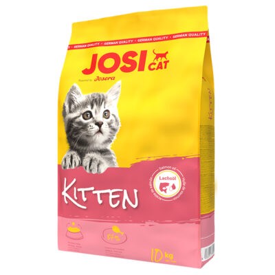 2x10kg JosiCat Kitten szárnyas száraz macskatáp - Kisállat kiegészítők webáruház - állateledelek