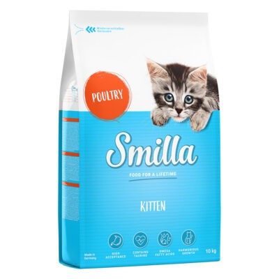 2x10kg Smilla Kitten szárnyas száraz macskatáp - Kisállat kiegészítők webáruház - állateledelek