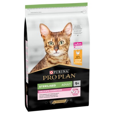 10kg PURINA PRO PLAN Sterilised csirke száraz macskatáp - Kisállat kiegészítők webáruház - állateledelek