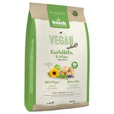 10kg bosch HPC Adult Vegan burgonya & borsó száraz kutyatáp - Kisállat kiegészítők webáruház - állateledelek