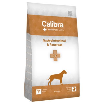 12kg Calibra Veterinary Diet Dog Gastrointestinal & Pancreas lazac száraz kutyatáp - Kisállat kiegészítők webáruház - állateledelek