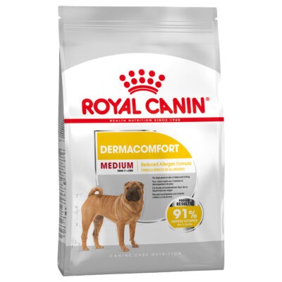 12kg Royal Canin Medium Dermacomfort száraz kutyatáp - Kisállat kiegészítők webáruház - állateledelek