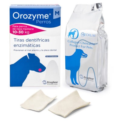 2x141g Orozyme Dog Chews közepes testű kutyáknak - kutyakaják - Kisállat kiegészítők webáruház - állateledelek