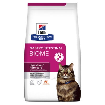 2x3kg Hill's Prescription Diet Feline Gastrointestinal Biome csirke száraz macskatáp 10% árengedménnyel - Kisállat kiegészítők webáruház - állateledelek