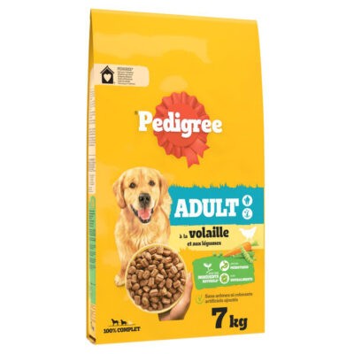 2x7kg Pedigree Adult szárnyas & zöldség száraz kutyatáp - Kisállat kiegészítők webáruház - állateledelek