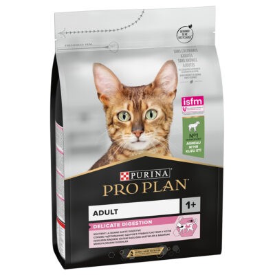 3x3kg PURINA PRO PLAN Delicate bárány száraz macskatáp - Kisállat kiegészítők webáruház - állateledelek