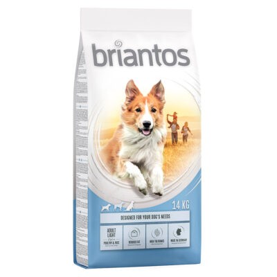 Briantos Adult Light Weight csirke & rizs - 2 x 14 kg - Kisállat kiegészítők webáruház - állateledelek