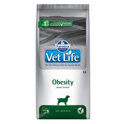 Farmina Vet Life Dog Obesity - 2 x 12 kg - Kisállat kiegészítők webáruház - állateledelek