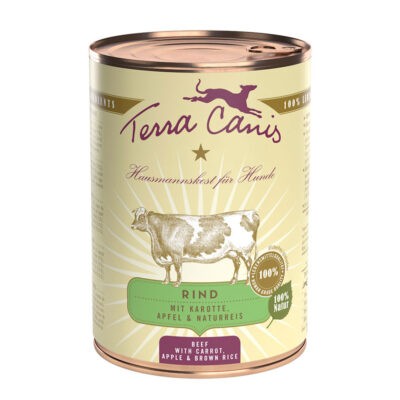 Terra Canis Classic gazdaságos csomag 12 x 400 g  - Marha