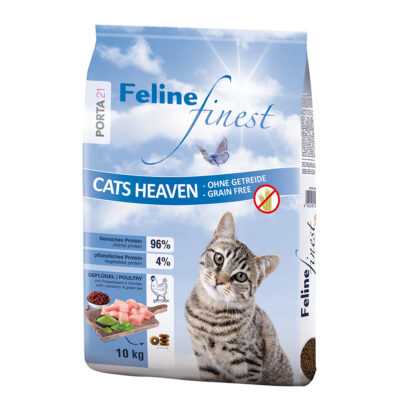 2x10kg Porta 21 Feline Finest Cats Heaven száraz macskatáp - Kisállat kiegészítők webáruház - állateledelek