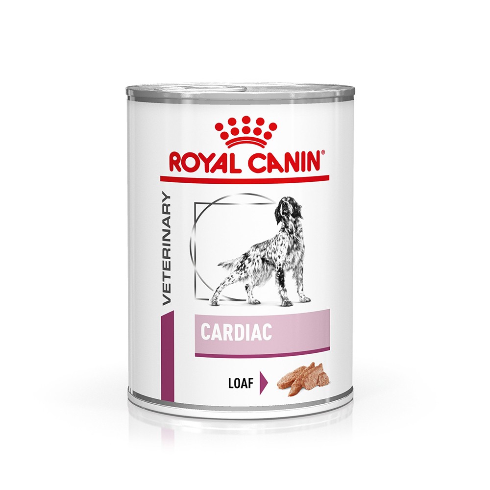 24x 410g Royal Canin Veterinary Canine Cardiac Mousse nedves kutyatáp - Kisállat kiegészítők webáruház - állateledelek