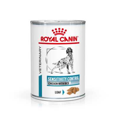 24x410 g Royal Canin Veterinary Sensitivity Control Mousse nedves kutyatáp - Kisállat kiegészítők webáruház - állateledelek