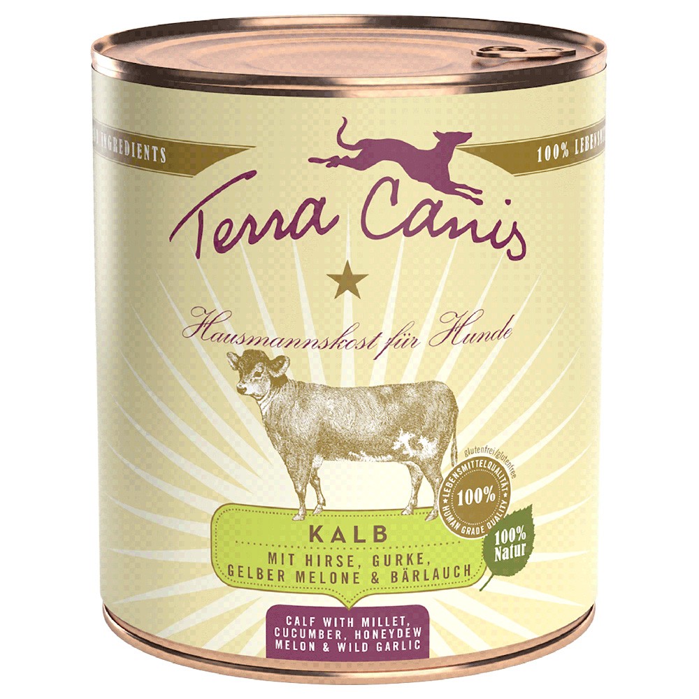 12x800g Terra Canis Borjú