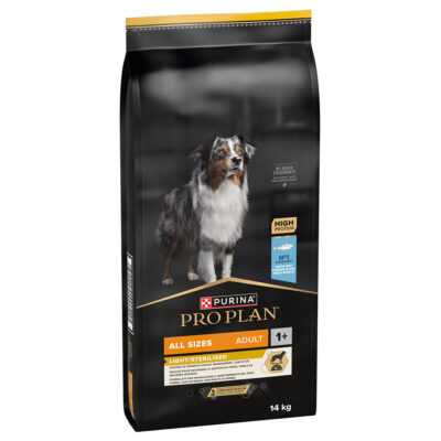 2x14kg PURINA PRO PLAN All Sizes Adult Light Sterilised hal száraz kutyatáp - Kisállat kiegészítők webáruház - állateledelek