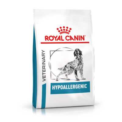 2x14kg Royal Canin Veterinary Hypoallergenic száraz kutyatáp - Kisállat kiegészítők webáruház - állateledelek