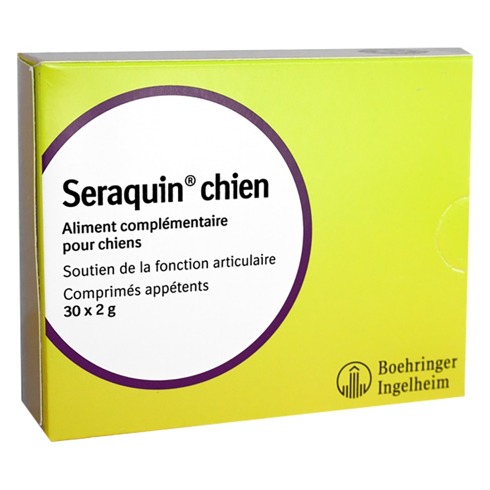 2 x 30 Seraquin tabletta kutyáknak - Kisállat kiegészítők webáruház - állateledelek