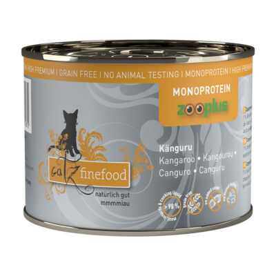 24x200g catz finefood Monoprotein zooplus kenguru nedves macskatáp - Kisállat kiegészítők webáruház - állateledelek